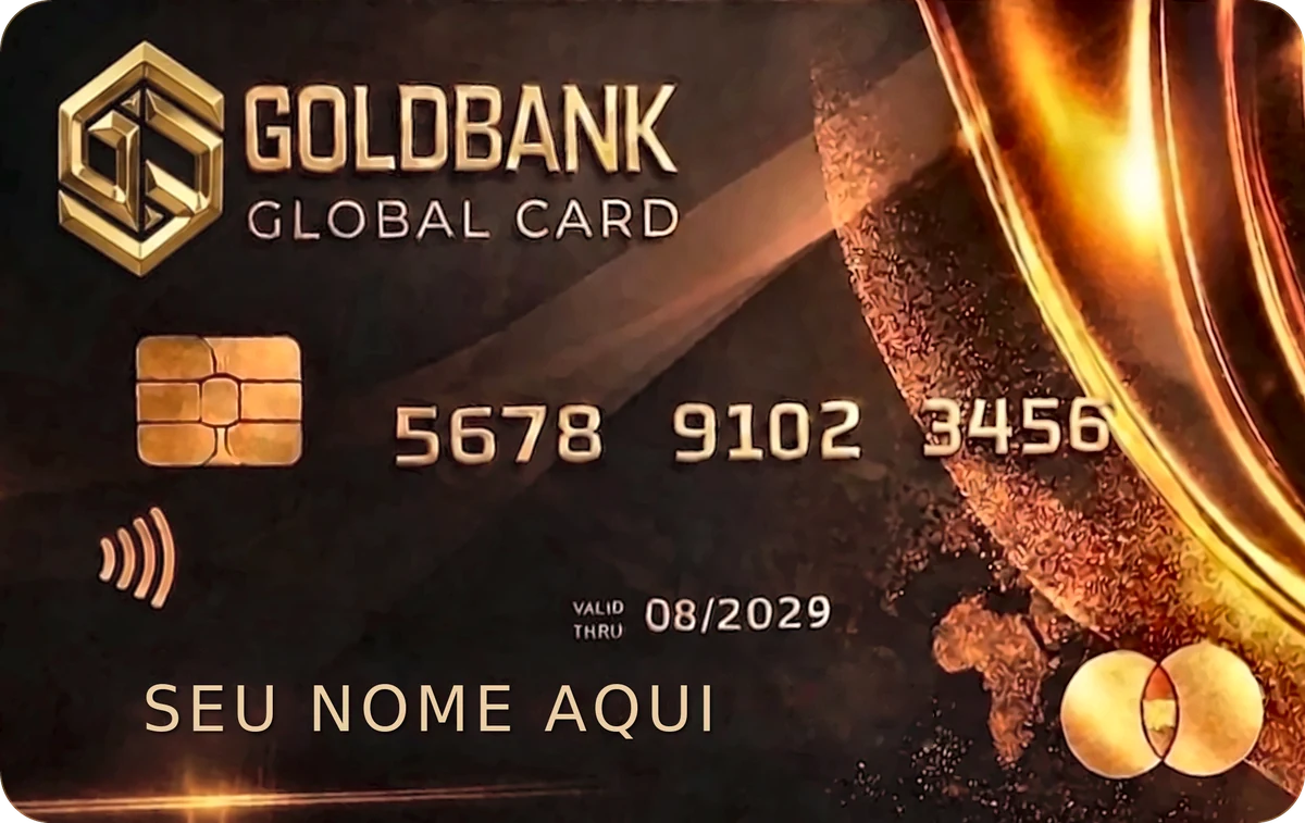 Cartão GoldBank Global Card